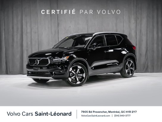 2022 Volvo XC40 T4 MOMENTUM PREMIUM Black
