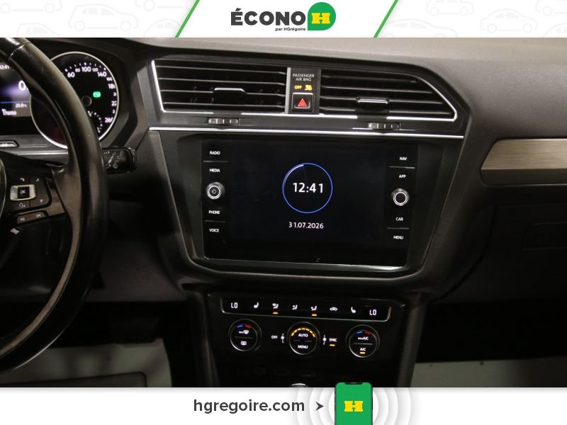 Volkswagen Tiguan 821539A | Comfortline AWD CUIR TOIT NAV BLUETOOTH CAMÉRA MAG 2018 Rouge Laval - photo #16