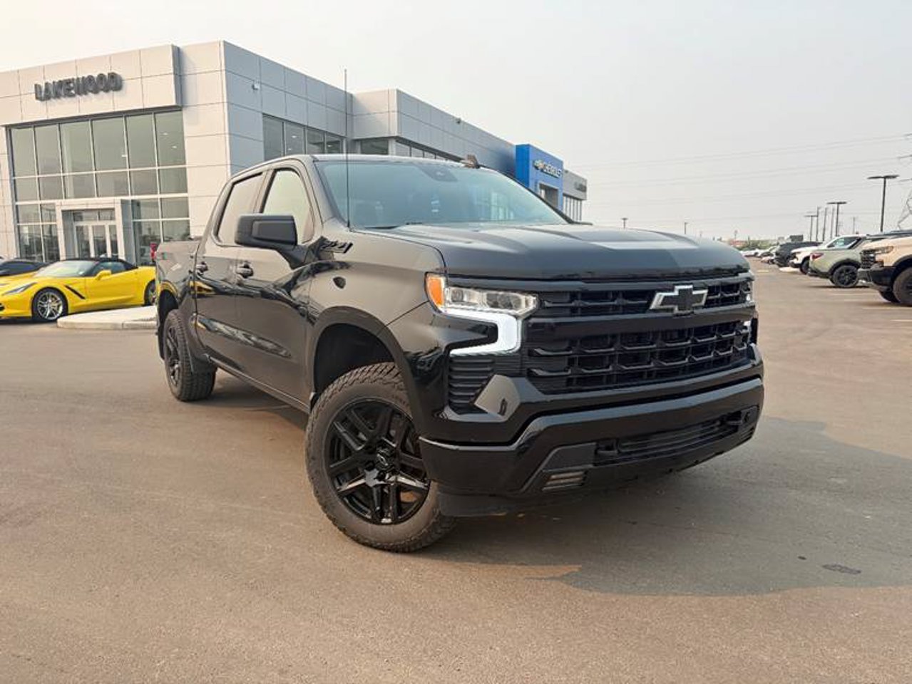2023 Chevrolet Silverado 1500 4WD Crew Cab 147 RST Black Sherwood Park - photo #1