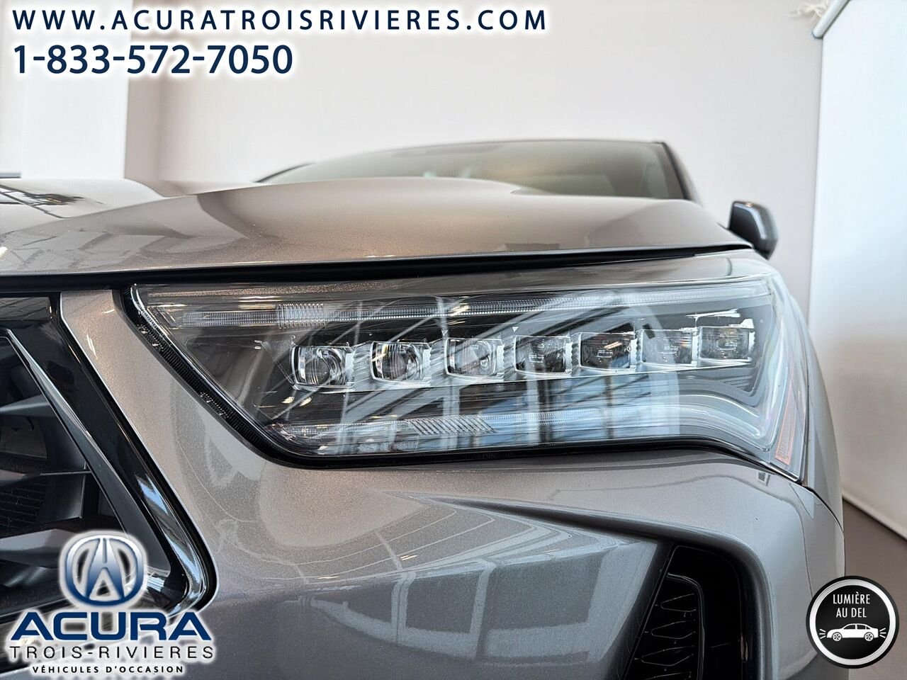 2023 Acura RDX aspec, sh-awd, toit pano, volant chauffant Grey Trois-Rivières - photo #6