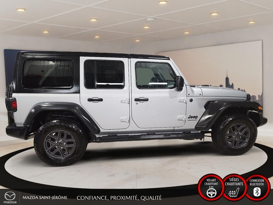 Jeep Wrangler Sport S 4 portes | 2 TOITS | AUTOMATIQUE 2024 Gris