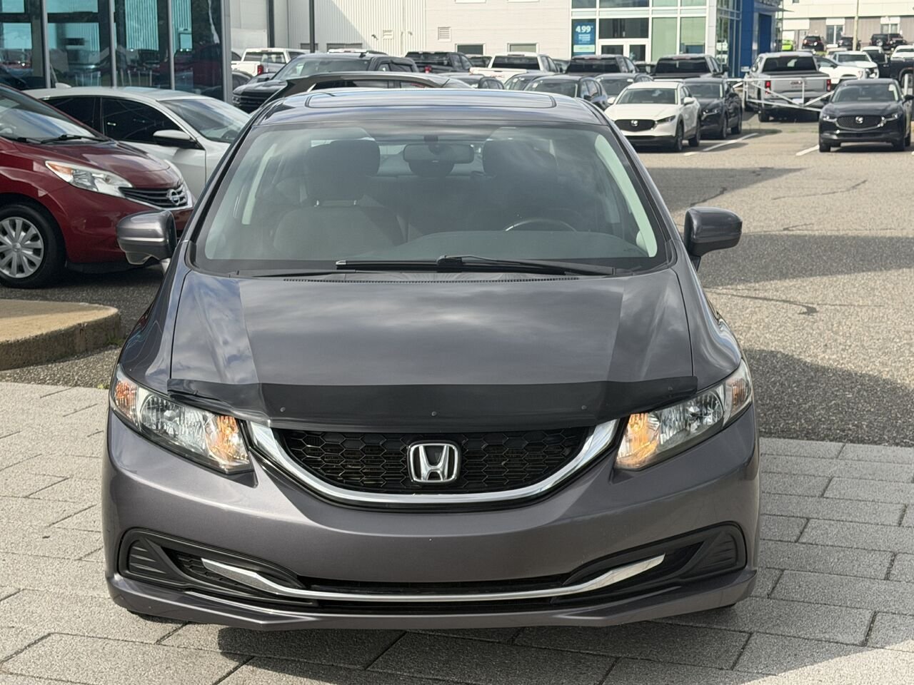 2014 Honda Civic Berline Grey Ste-Marie - photo #1