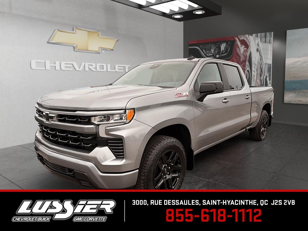 Chevrolet Silverado 1500 RST cabine multiplace 4RM 157 po 2026 GRIS STERLING METALLISE Saint-Hyacinthe - photo #0