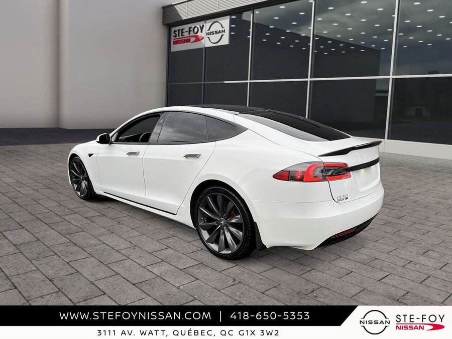 Tesla Model S LONG RANGE S5993A 2021 Blanc