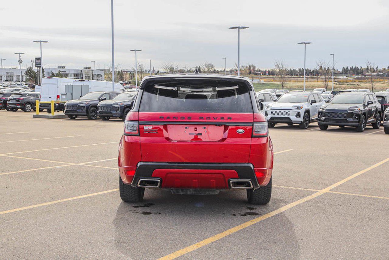2022 Land Rover Range Rover Sport V8 Supercharged Autobiography Dynamic Red Sherwood Park - photo #6