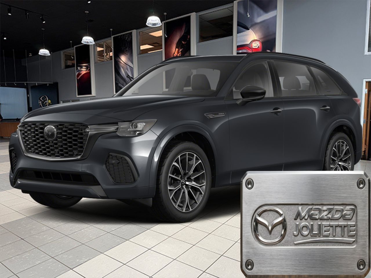 2026 MAZDA CX-70 PHEV Jet Black Mica Notre-Dame-des-Prairies - photo #0