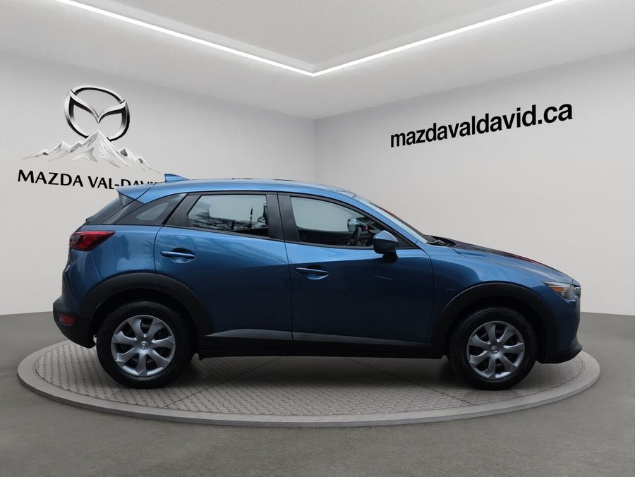 Mazda CX-3 GX TI BA, commande audio au volant, bluetooth, Caméra de recul 2018 Bleu
