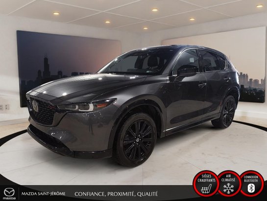 Mazda CX-5 Sport avec moteur turbo | TOIT OUVRANT | AWD | 2022 Gris