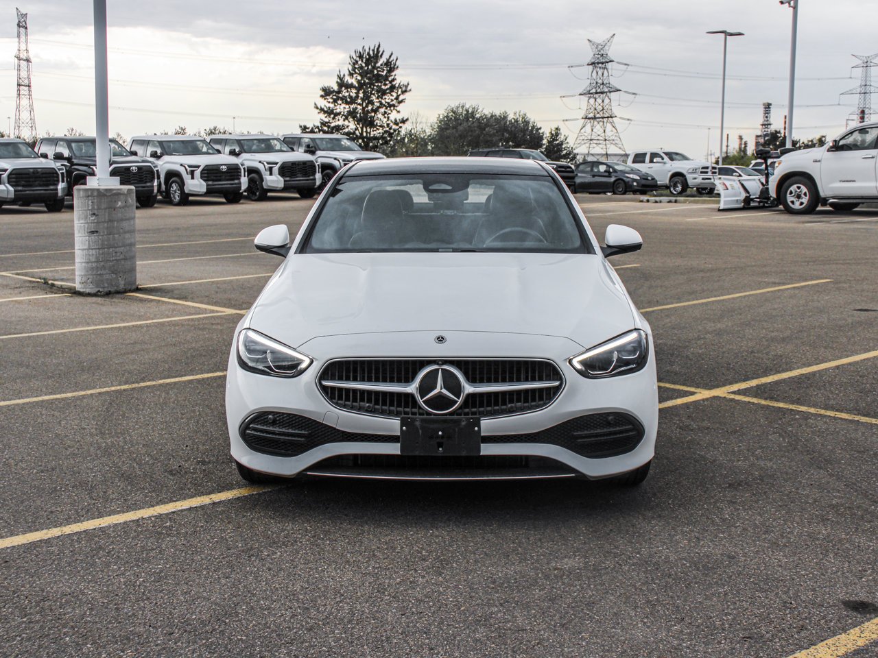 2024 Mercedes-Benz C-Class C 300 4MATIC Sedan White Sherwood Park - photo #2