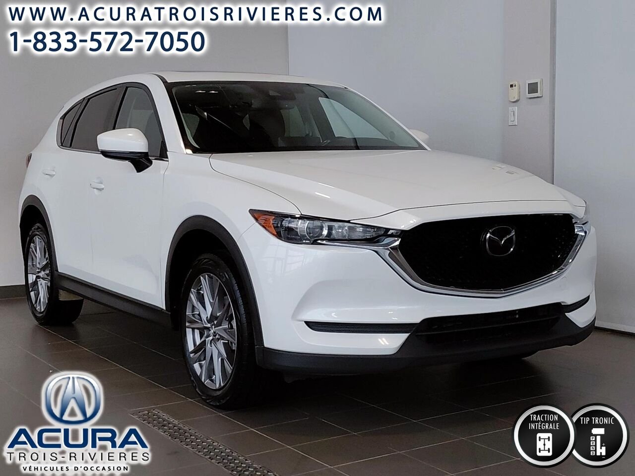 Mazda CX-5 2021 Blanc Trois-Rivières - photo #1