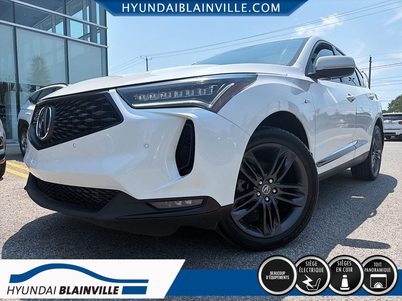 2023 Acura RDX White Blainville - photo #0