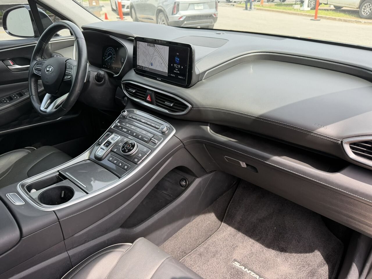 Hyundai Santa Fe HYBRIDE RECHARGEABLE LUXURY AWD 2023 Noir Laval - photo #22