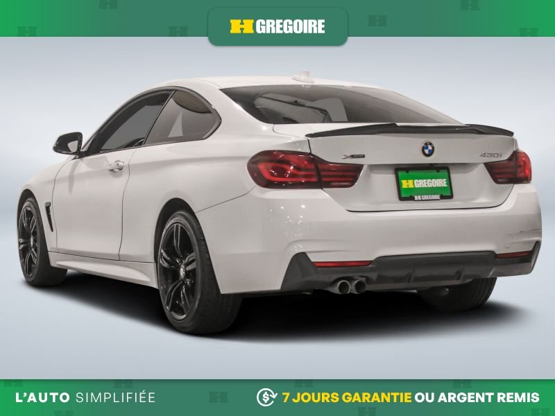 BMW 430i 2020 Blanc Saint-Eustache - photo #5