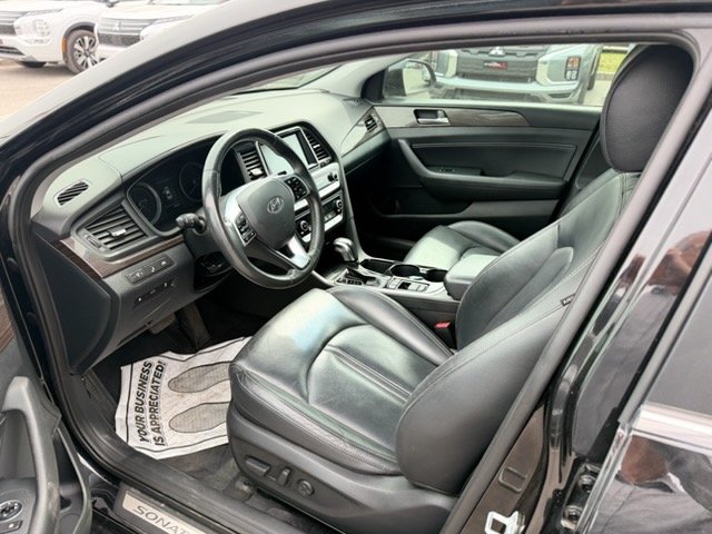 2019 Hyundai Sonata hybride rechargeable ULTIMATE HYBRIDE RECHARGEABLE/PLUG-IN-CUIR Black