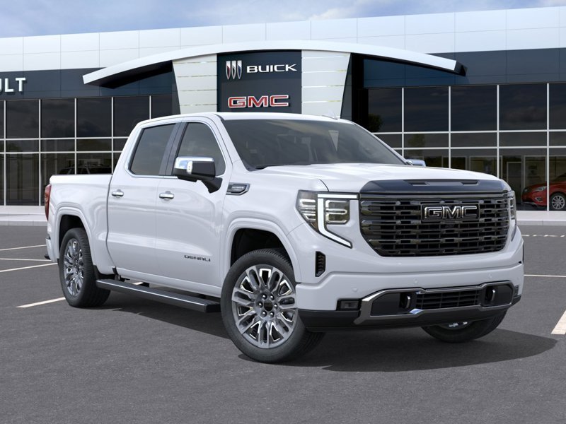 2026 GMC Sierra 1500 Denali Ultimate cabine multiplace 4RM 147 po GLACIER WHITE TRICOAT Sherbrooke - photo #6