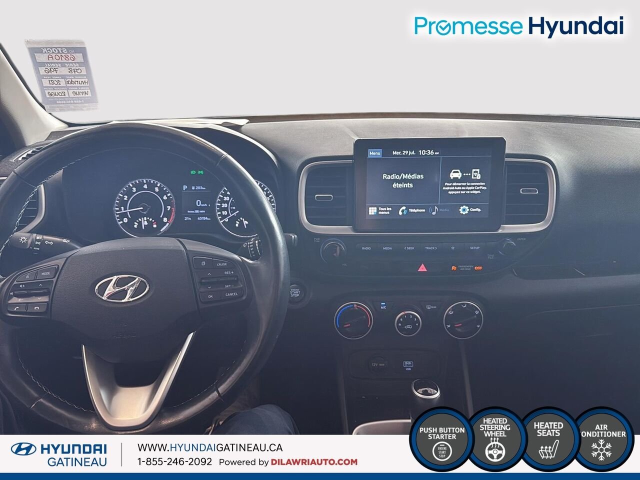 Hyundai Venue 2021 Rouge Gatineau - photo #7