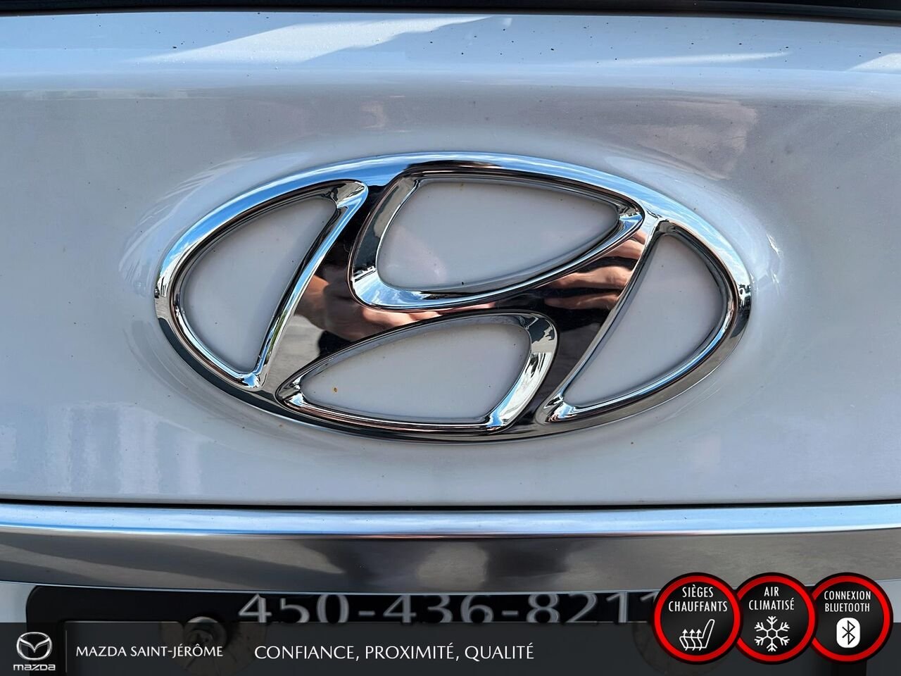 Hyundai Santa Fe 2019 Blanc Saint-Jérôme - photo #7