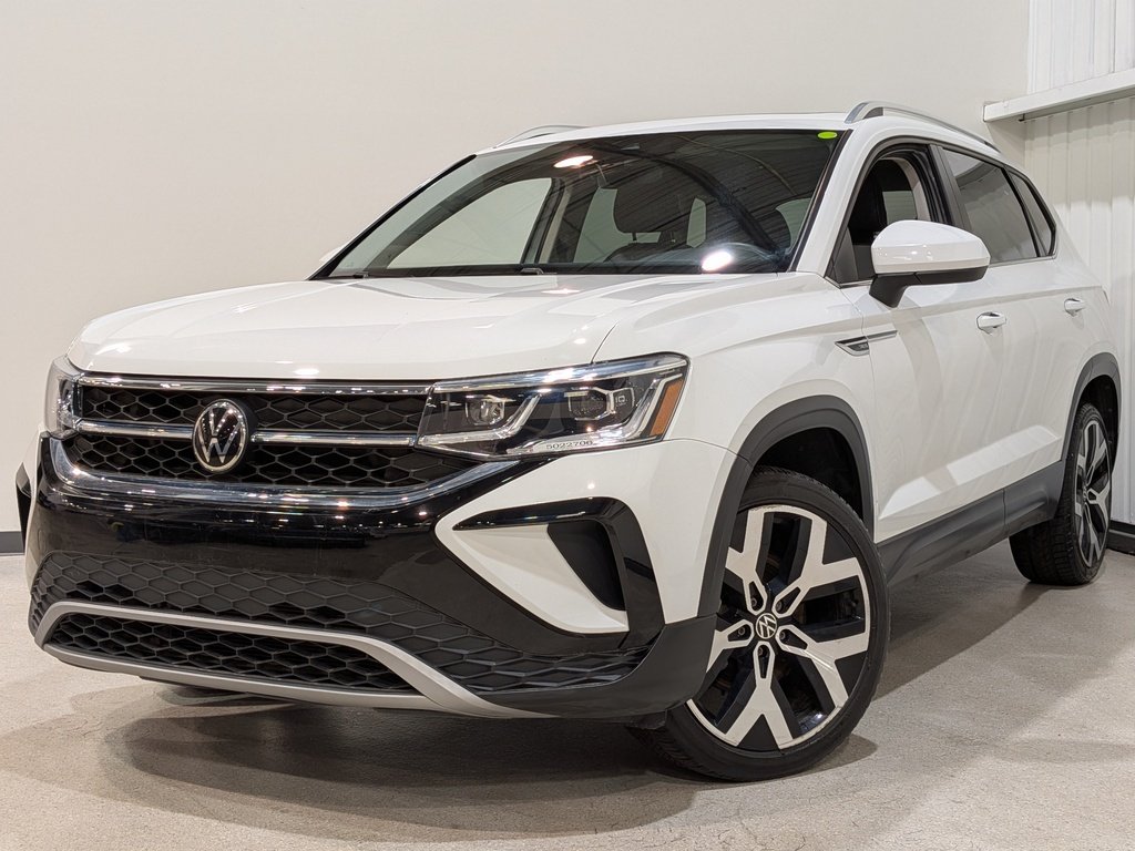 2022 Volkswagen Taos Highline 4MOTION White Val-David - photo #0