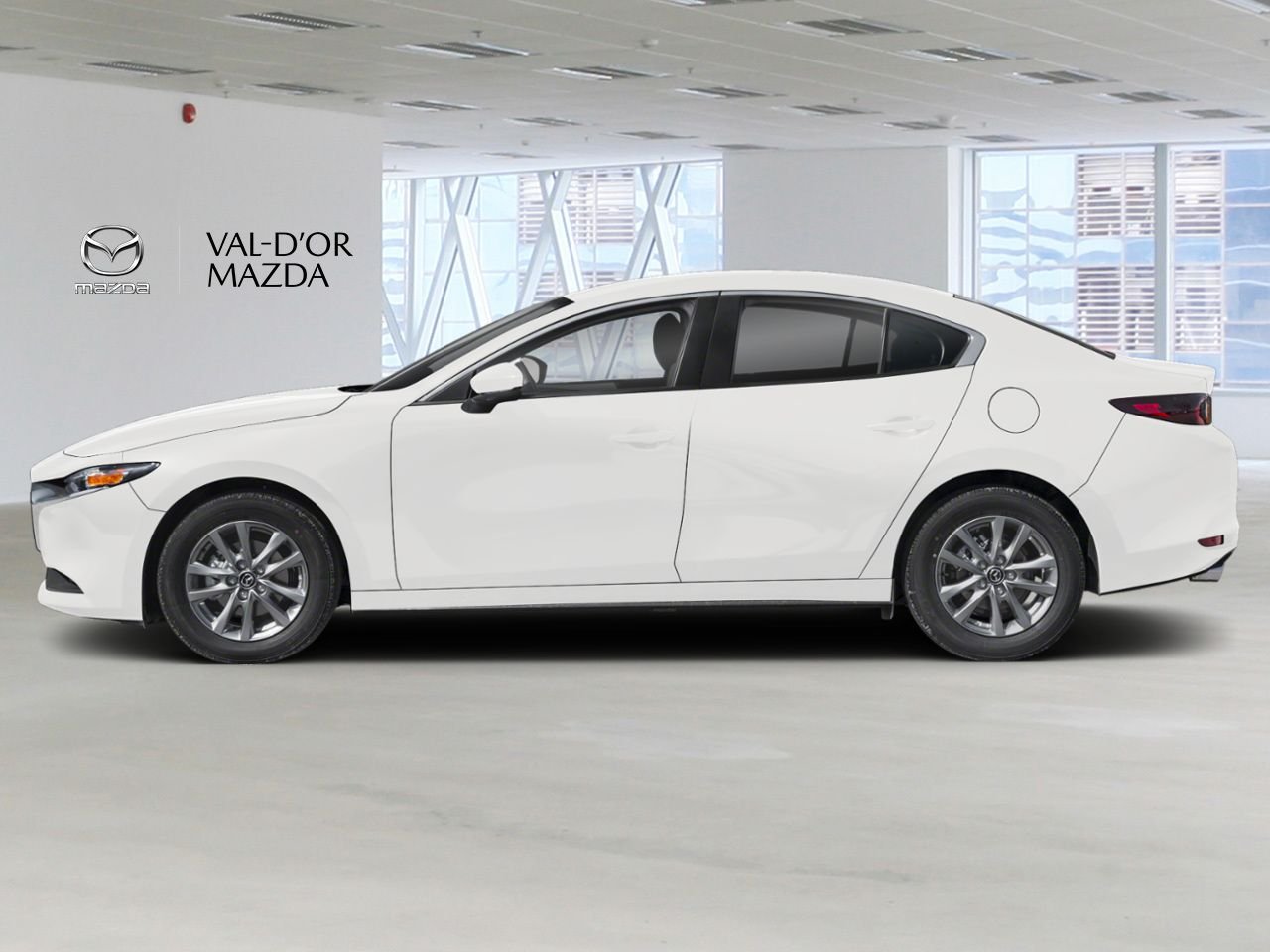 2026 MAZDA Mazda3 Snowflake White Pearl Val-d'Or - photo #2