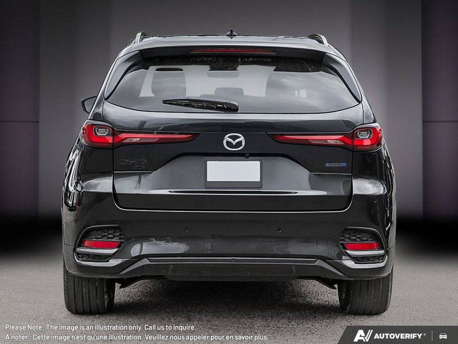 Mazda CX-70 hybride rechargeable 2026 2026 Noir de jais mica