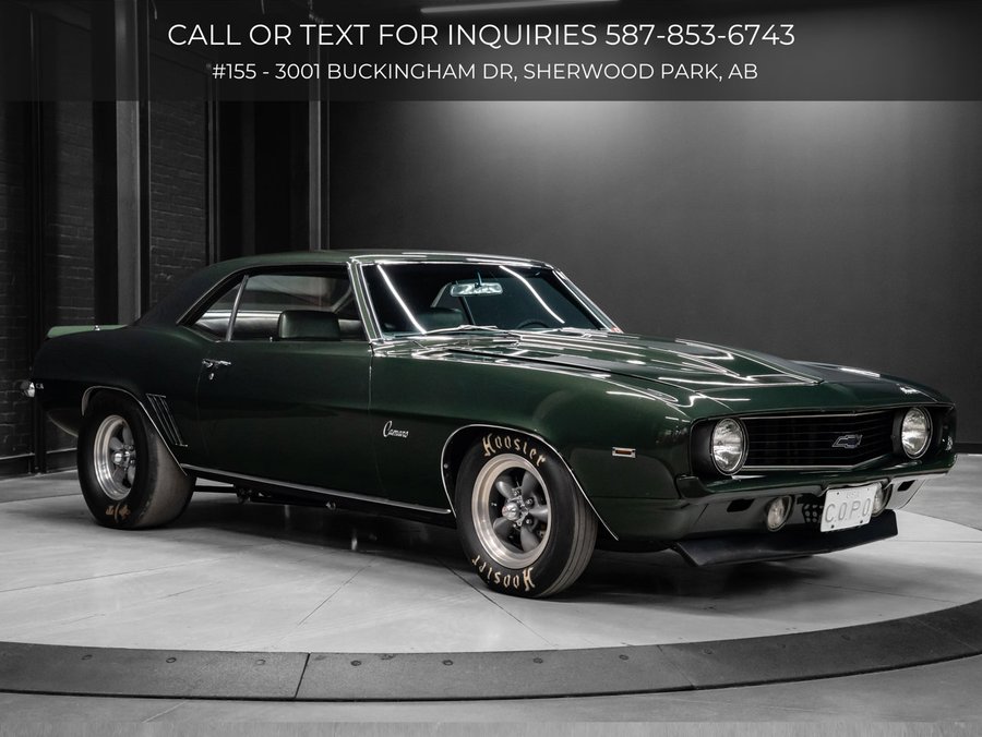 1969 Chevrolet COPO Camaro 1969 Green