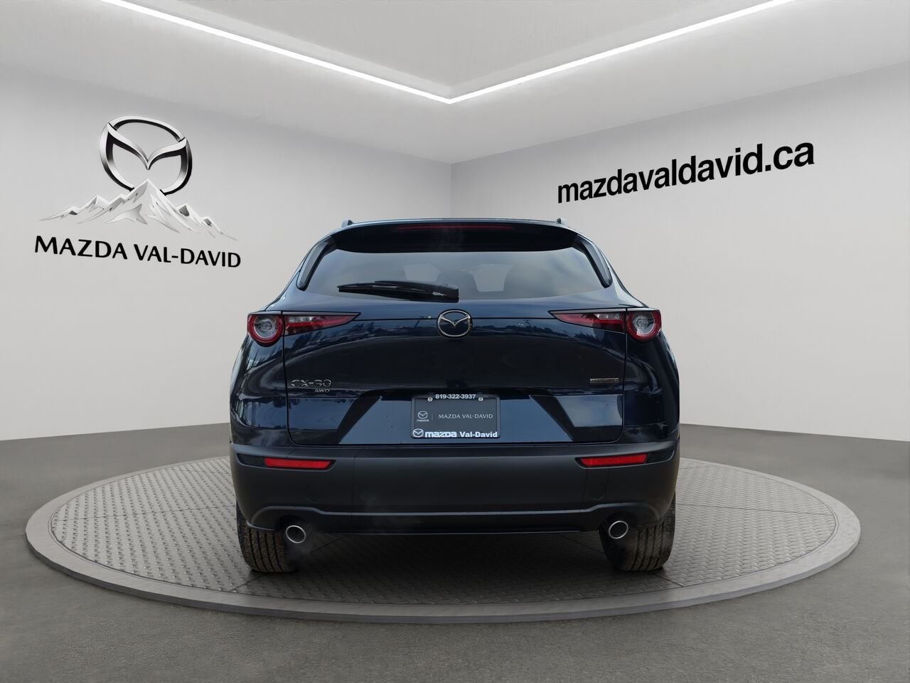 2026 Mazda CX-30 Gs, awd, sièges, volant et rétroviseurs chauffants Deep Crystal Blue Mica Val-David - photo #16