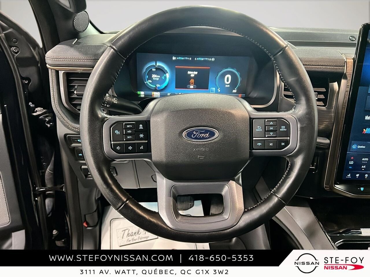 2023 Ford F-150 Lightning GROUPE 510 A, standard range Blue Ste-Foy - photo #11