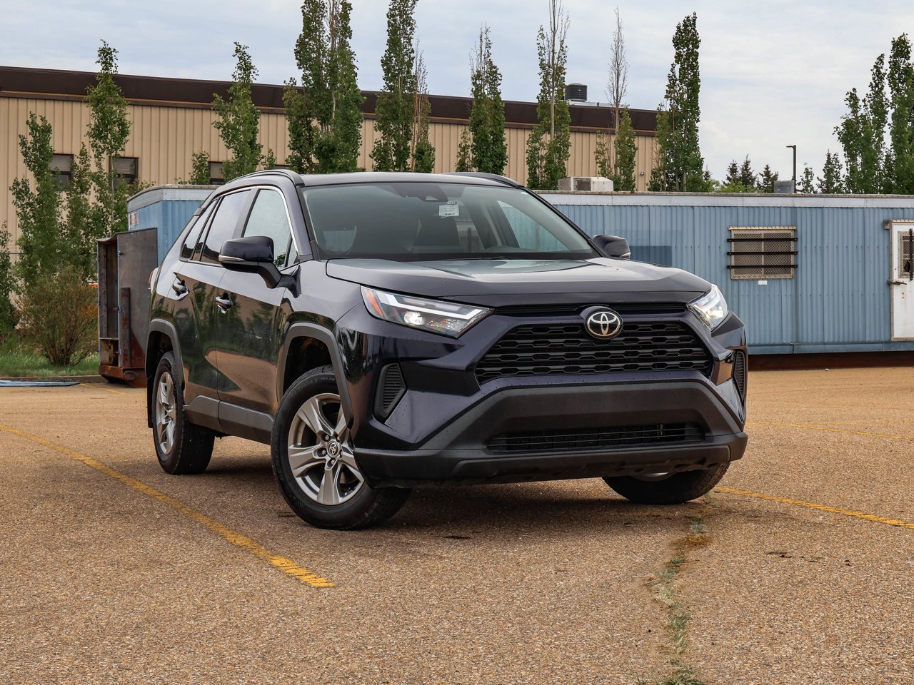2024 Toyota RAV4 XLE AWD Blue Sherwood Park - photo #1