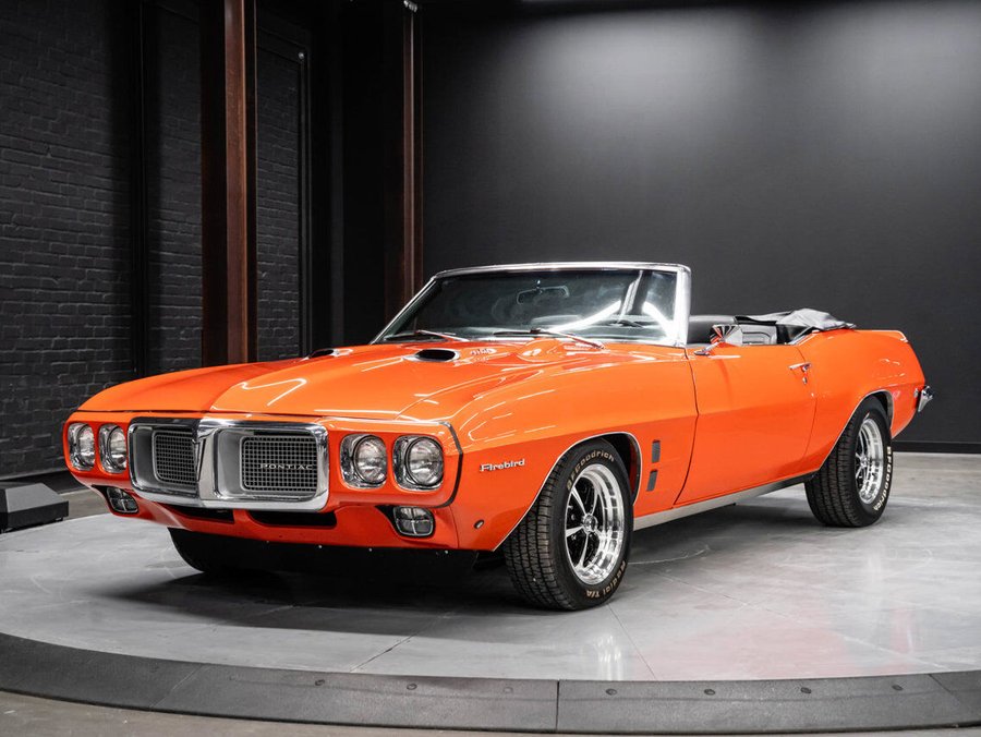 1969 Pontiac Firebird 400 1969 Orange