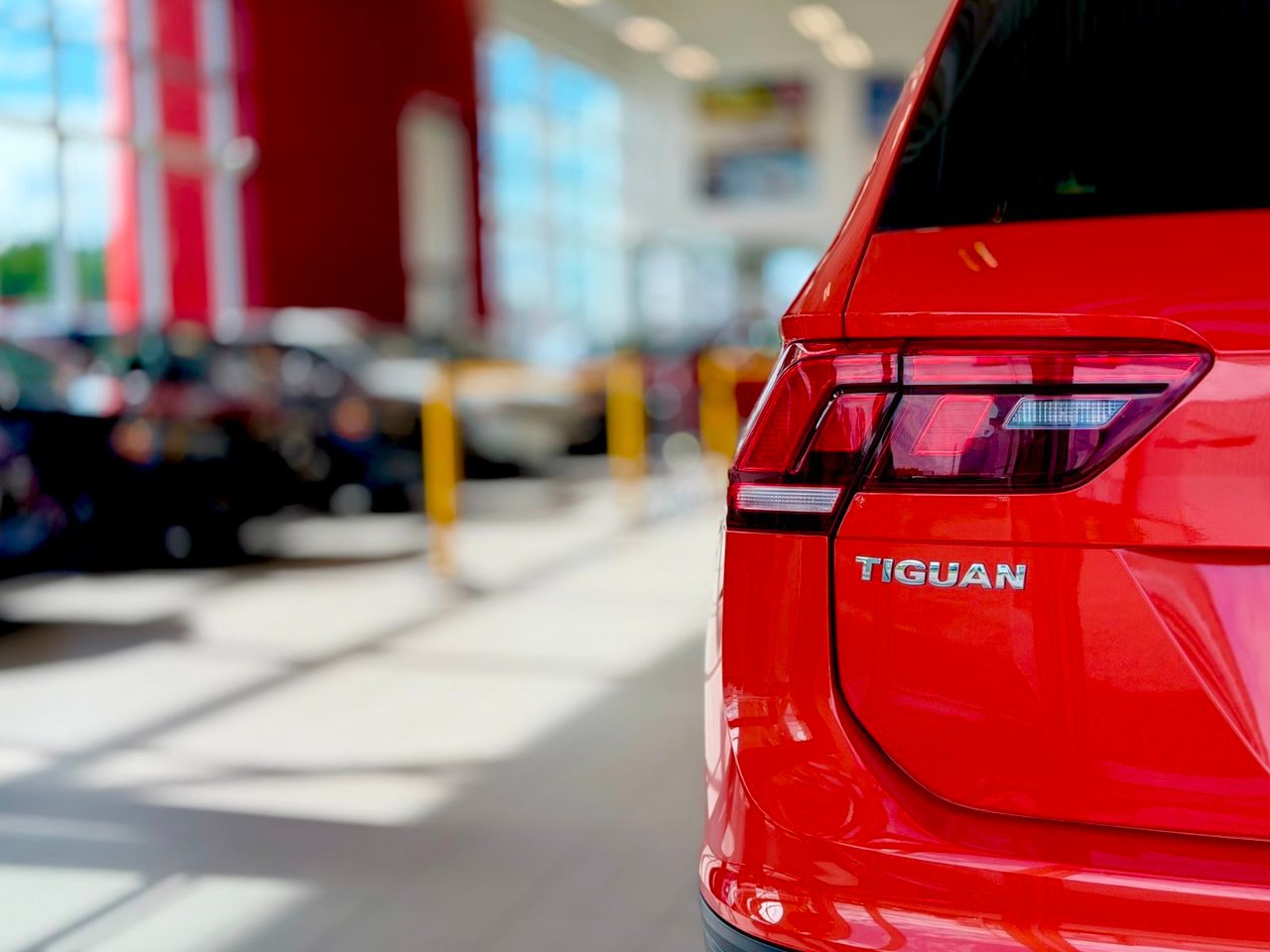 Volkswagen Tiguan 2019 Orange Notre-Dame-des-Prairies - photo #10