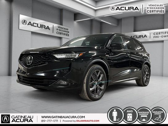 Acura MDX *** UN PROPRIO + CLEAN CARFAX *** 2022 Noir