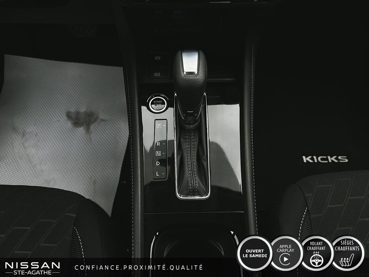 2024 Nissan Kicks SV | BAS KILO | CARPLAY | UN SEUL PROPRIÉTAIRE White Saint-Jérôme - photo #12