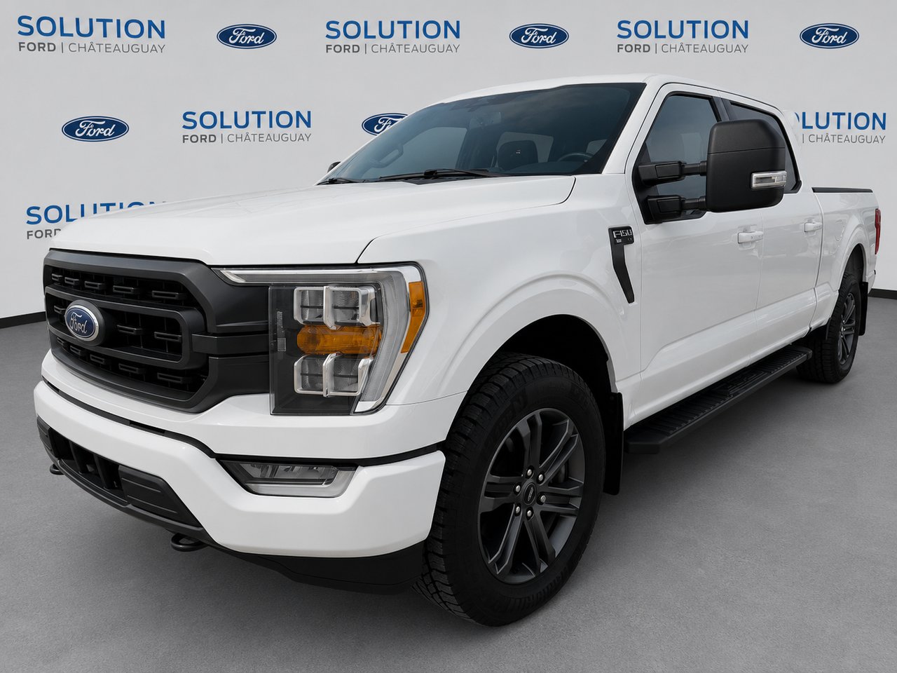 Ford F-150 ECOBOOST + GROS MIRROIRS + MAX TOW 2022 Blanc Châteauguay - photo #0