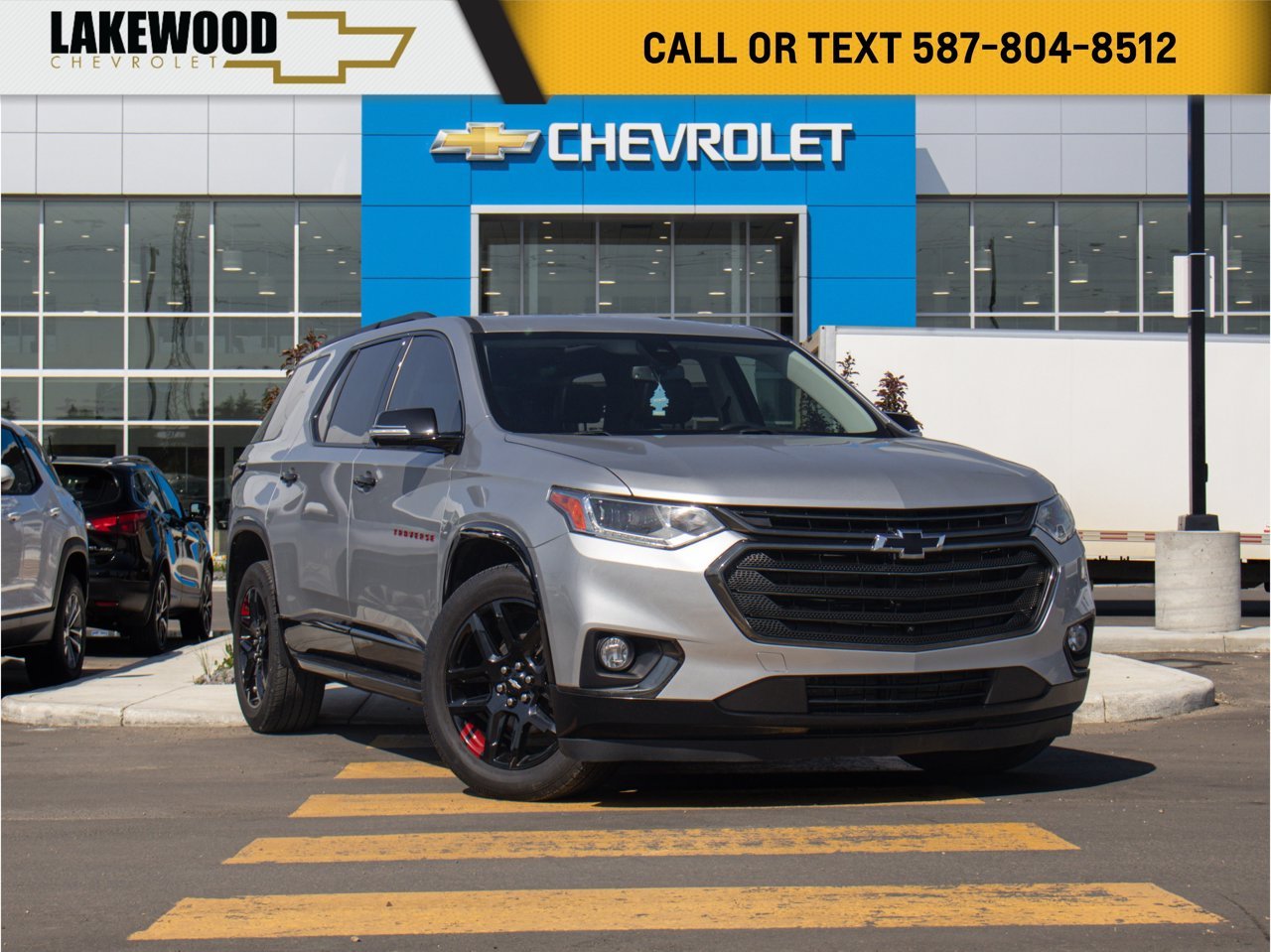 2019 Chevrolet Traverse AWD 4dr Premier w/1LZ Grey Sherwood Park - photo #0