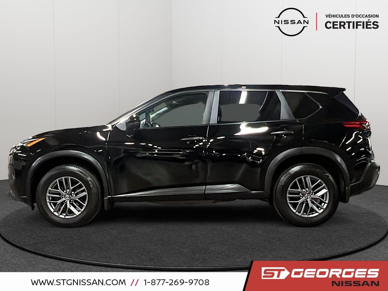 Nissan Rogue 2021 Noir Saint-Georges - photo #4