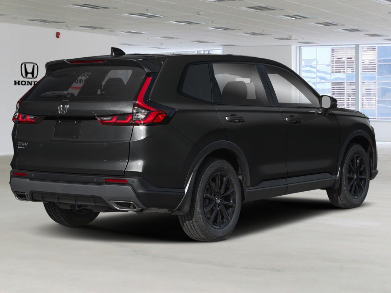 Honda CR-V hybride EX-L Traction Intégrale 2026 Noir Gatineau - photo #2