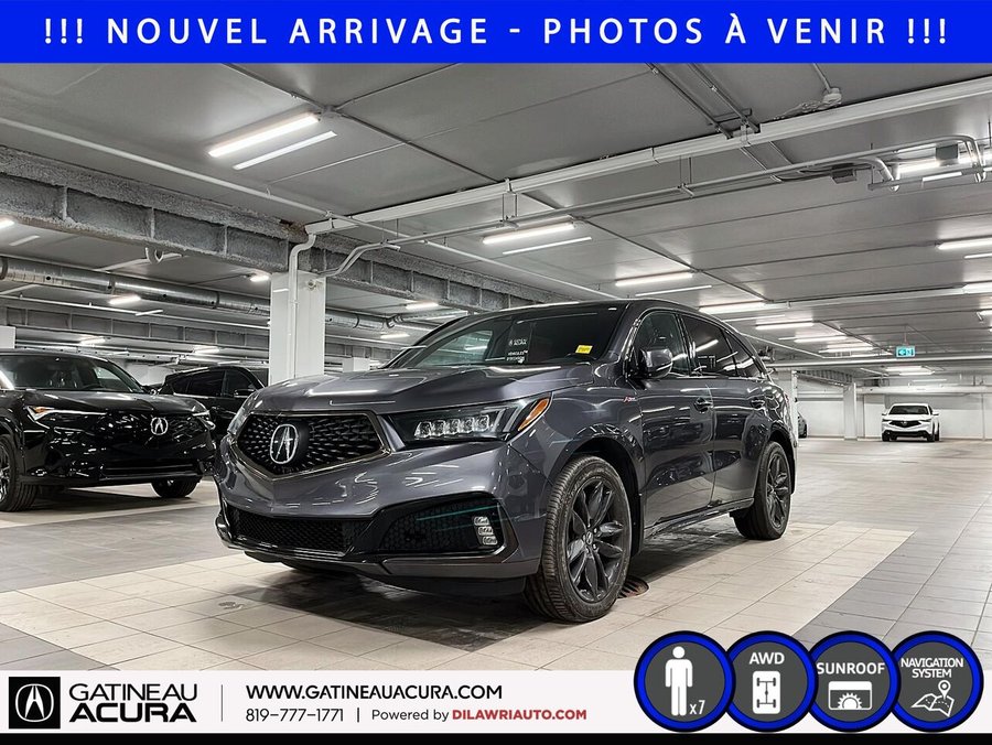 Acura MDX *** UN PROPRIO + BAS KILOMÉTRAGE*** 2020 Gris