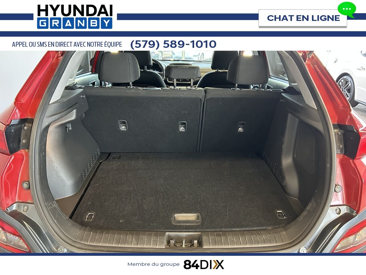 Hyundai Kona électrique 2021 Rouge Granby - photo #20