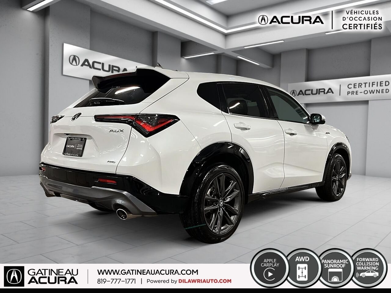 Acura ADX A-Spec AWD 2025 Blanc Gatineau - photo #16