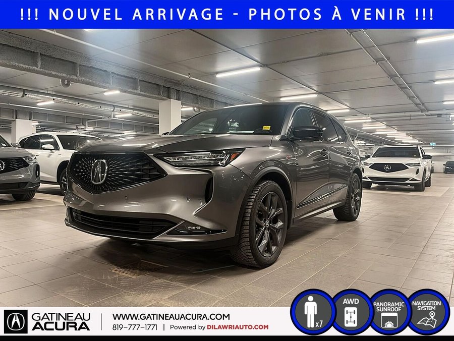 Acura MDX *** UN PROPRIO + CLEAN CARFAX *** 2023 Gris