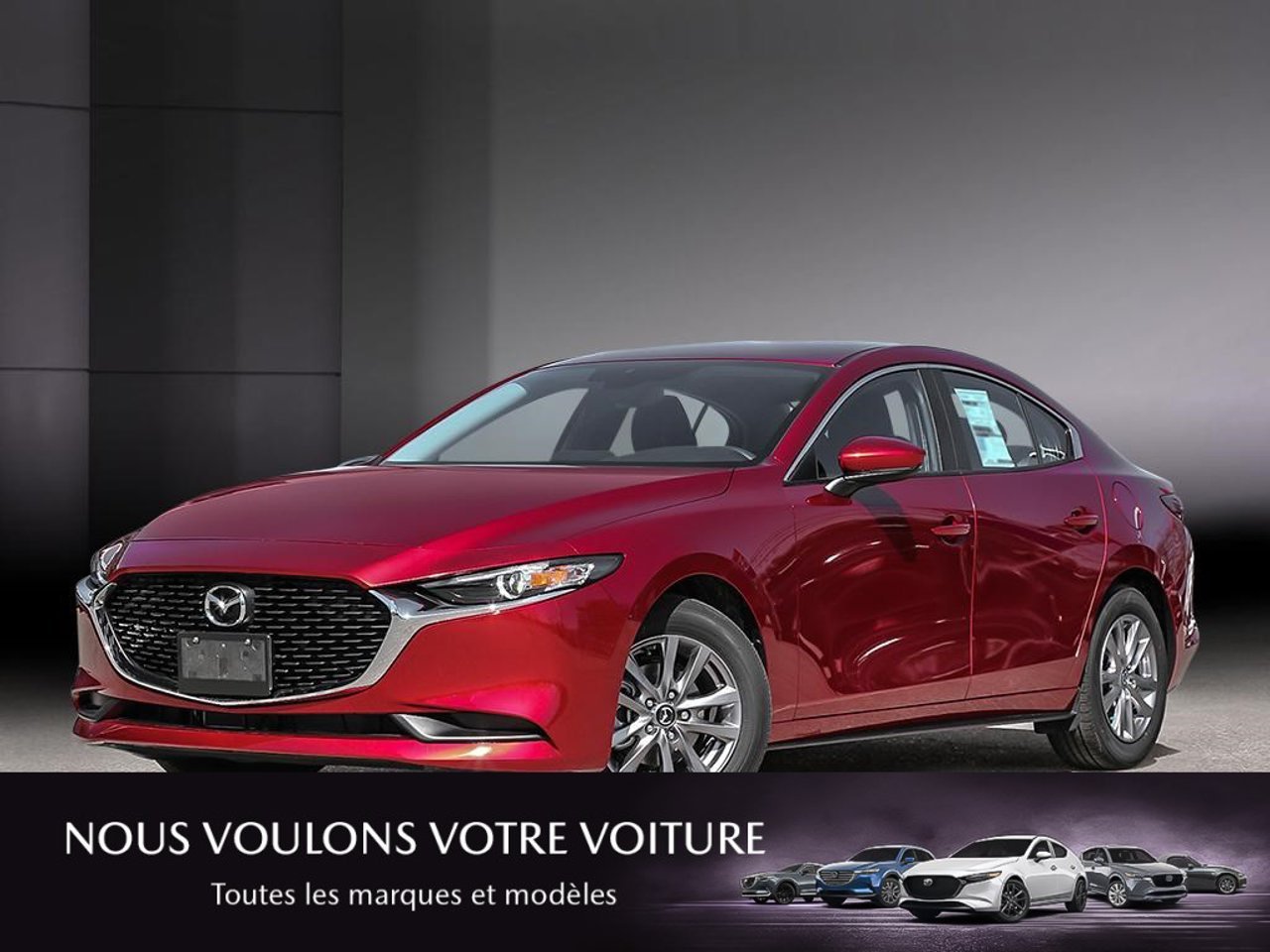 2026 Mazda Mazda3 3MZBPABL5TM511283 Soul Red Crystal Metallic Mirabel - photo #0