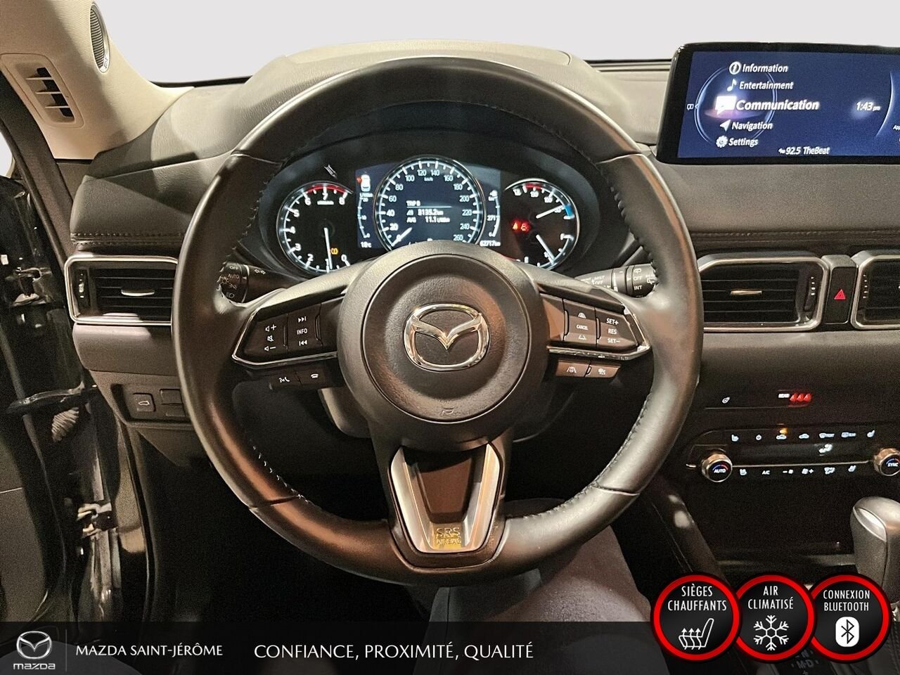 Mazda CX-5 2025 Noir Ste-Agathe des Monts - photo #13