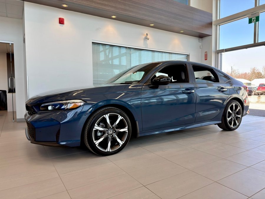 Honda Civic Sedan Hybrid 2025 2025 Bleu