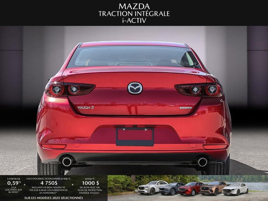 Mazda Mazda3 2025 2025 Rouge vibrant cristal métallisé