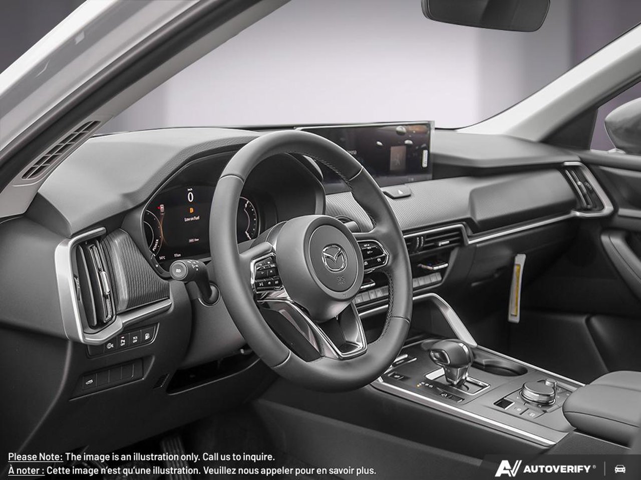Mazda CX-90 hybride rechargeable JM3KKCHA5T1399561 2026 Blanc rhodium métallisé Mirabel - photo #11