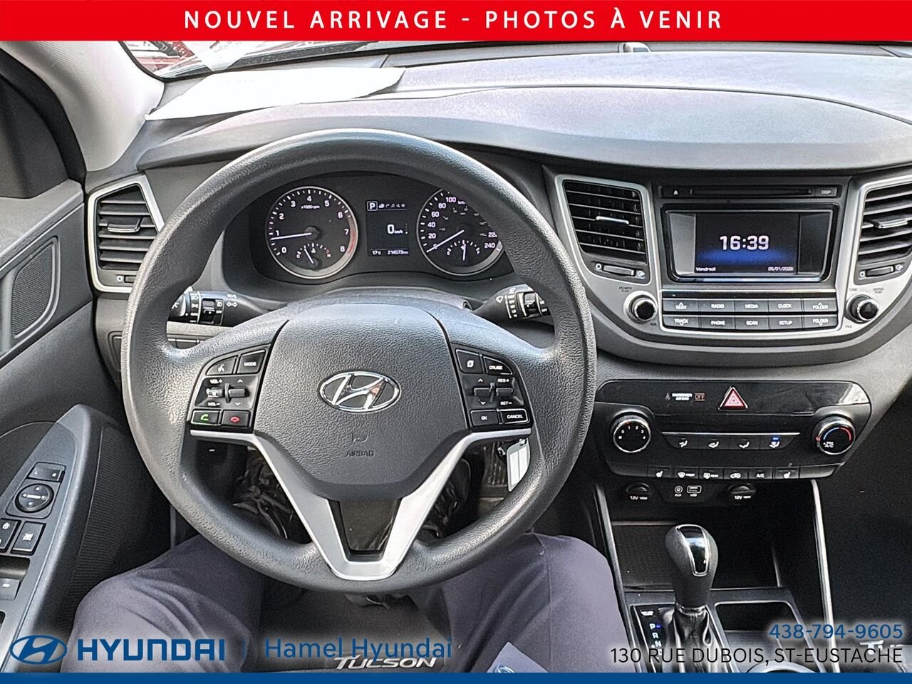 Hyundai Tucson 2018 Noir Saint-Eustache - photo #5