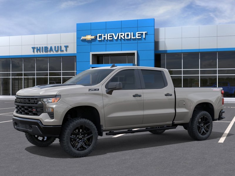 CHEVROLET SILVERADO 1500 Custom Trail Boss cabine multiplace 4RM 157 po 2026 Blanc