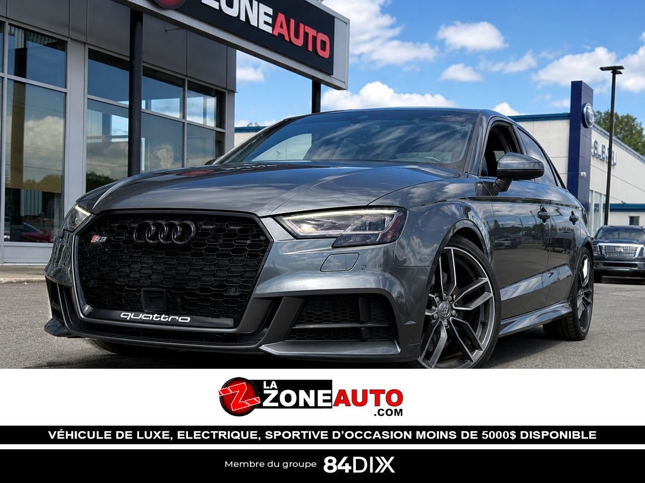 Audi S3 Technik 2017 Gris Granby - photo #0