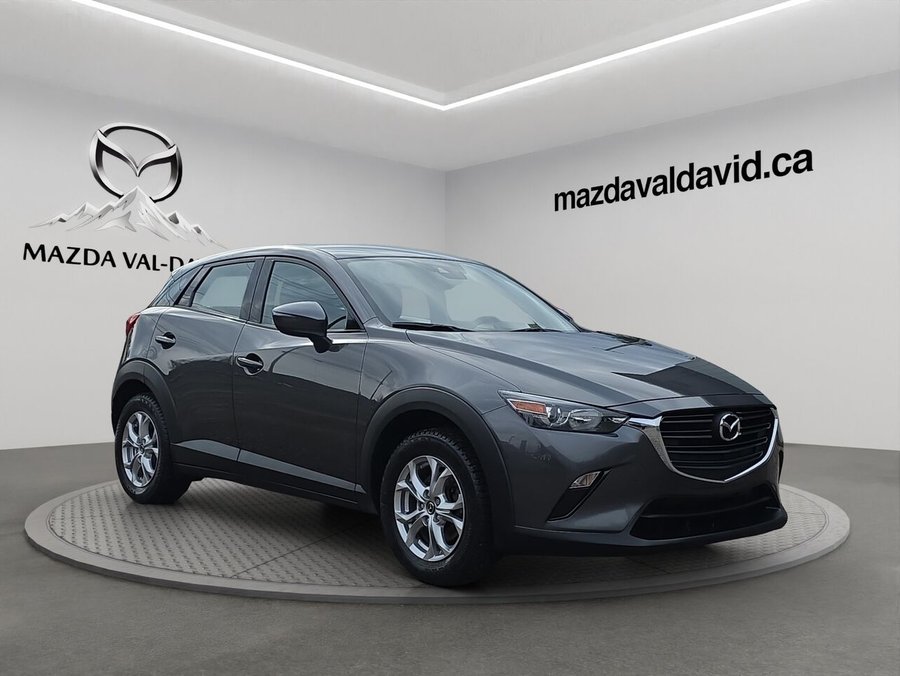 Mazda CX-3 GS TI BA, bluetooth, Volant chauffant, Paddle shift 2022 Gris