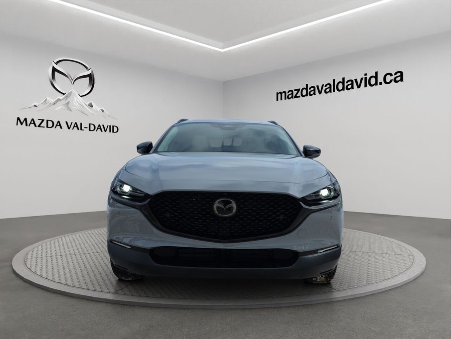 2026 Mazda CX-30 GT turbo, awd, toit ouvrant, Écran 360 degré, Navigation, chargeur sans fil pour cellulaire Aero Grey Metallic